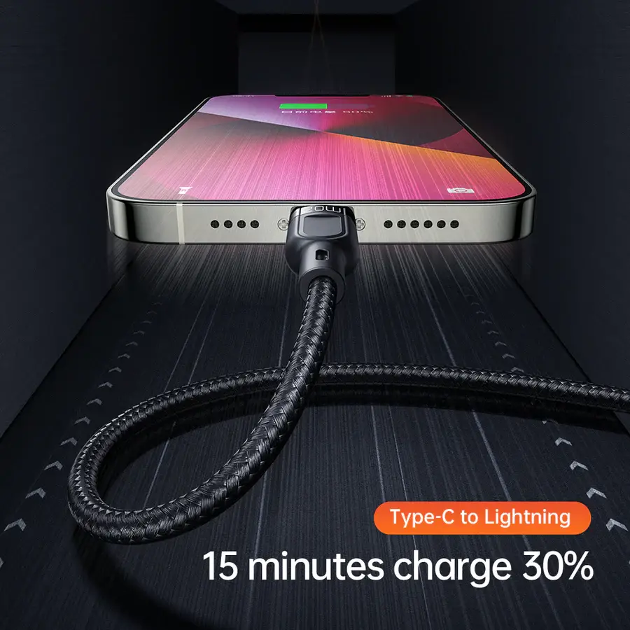 Mcdodo Thunder Series 2 in 3 Fast Charging Cable 100W (1.2M)