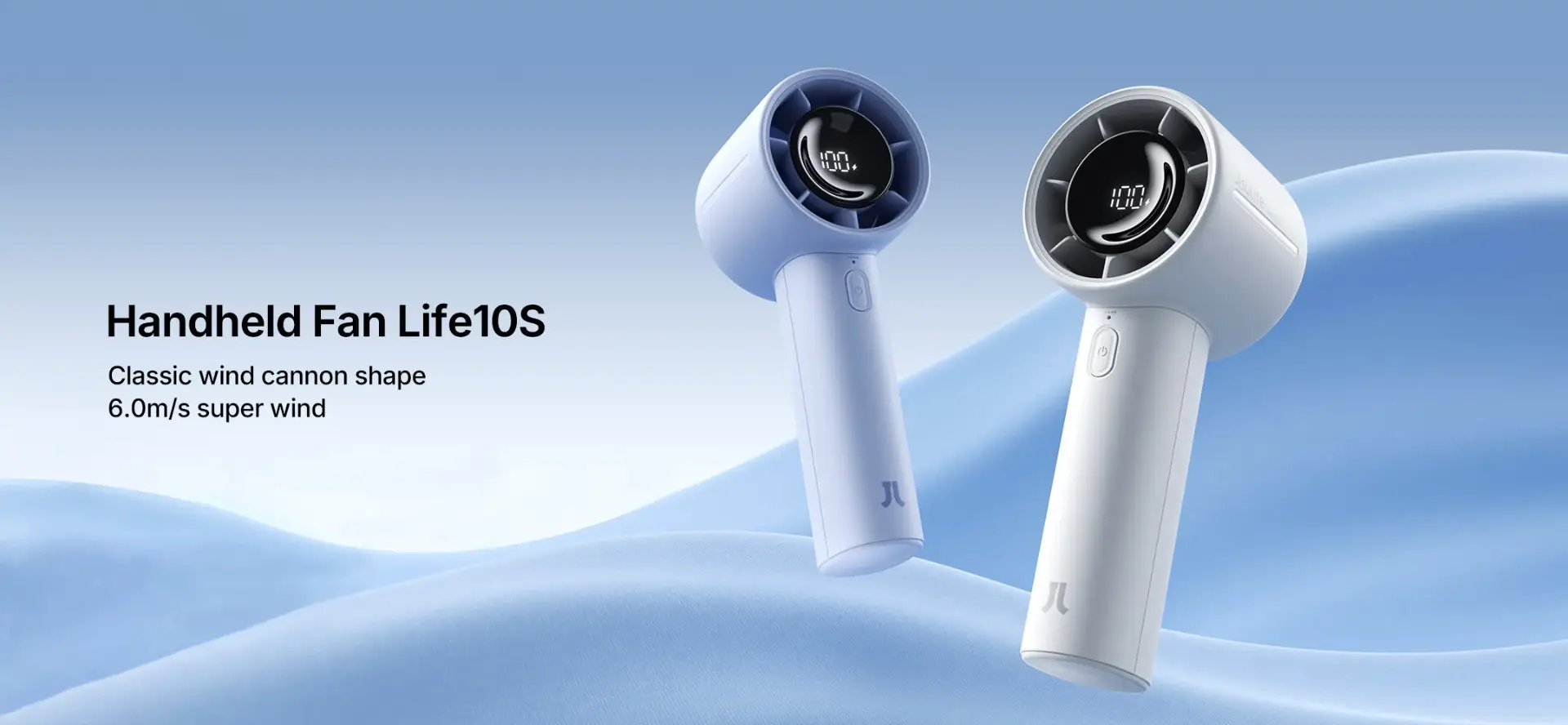JisuLife Life10S Portable Handheld Rechargeable Fan