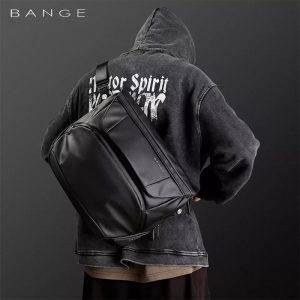 BANGE BG-7628 Master Your Commute  Large Capacity Messenger Bag for Business & More