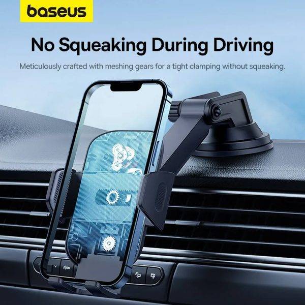 Baseus UltraControl Go Series Clamp-Type Car Phone Holder with Adjustable Mount