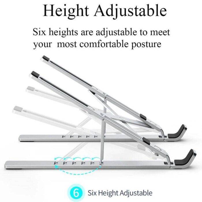 WIWU S400 Ergonomic Aluminum Alloy Adjustable Fold-able Stand