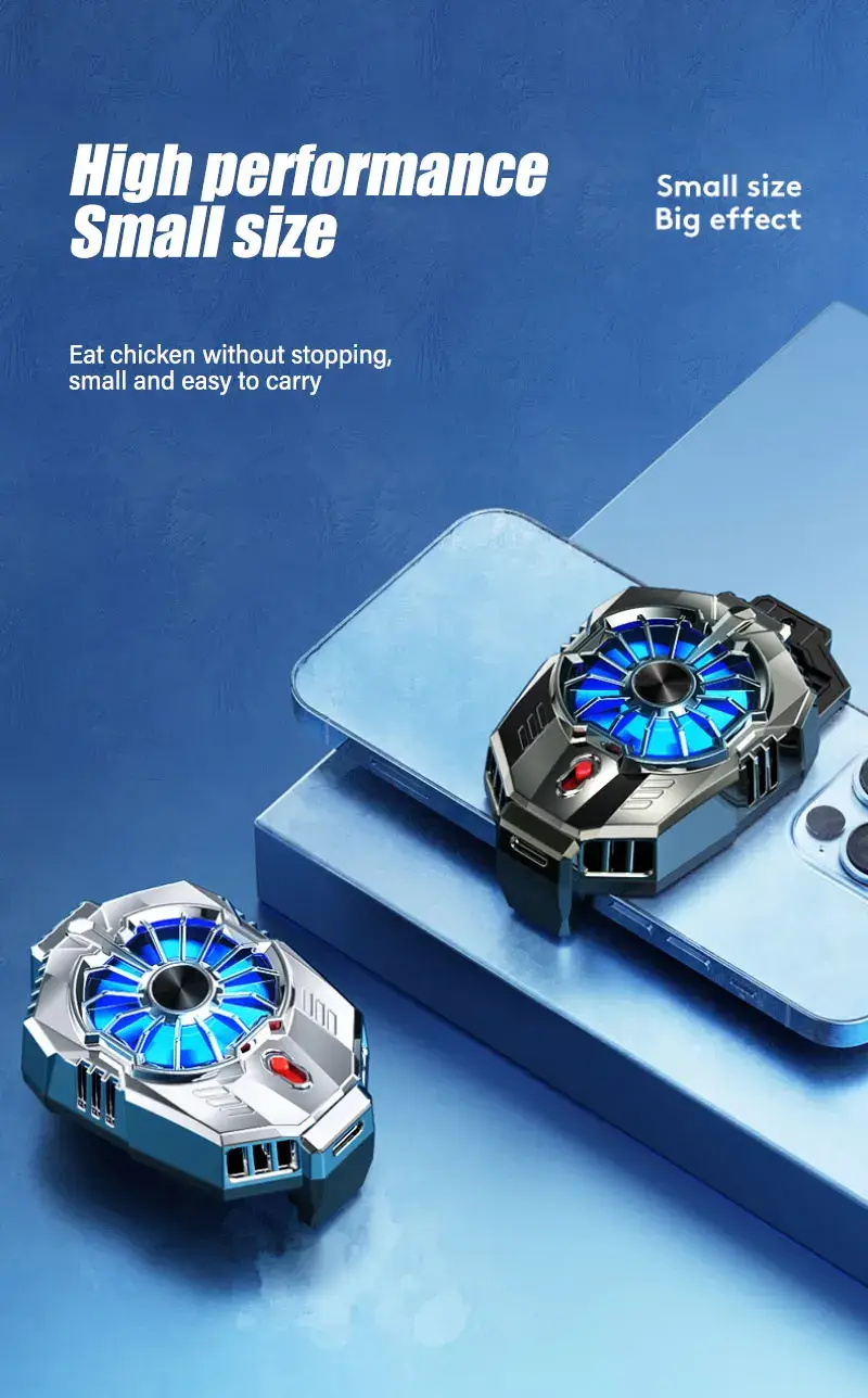 Coodio X20 USB-Powered Semiconductor Mobile Phone Cooler with Portable Radiator Fan