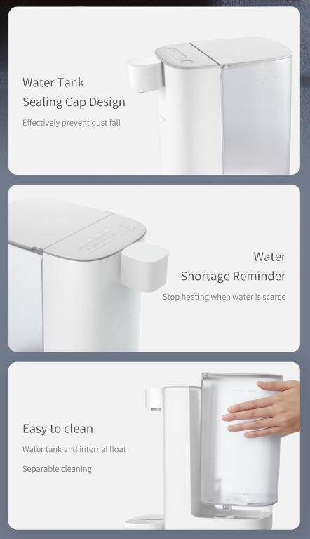 Xiaomi Scishare S2301 Instant Hot Water Dispenser 3.0L Capacity Rapid Heating