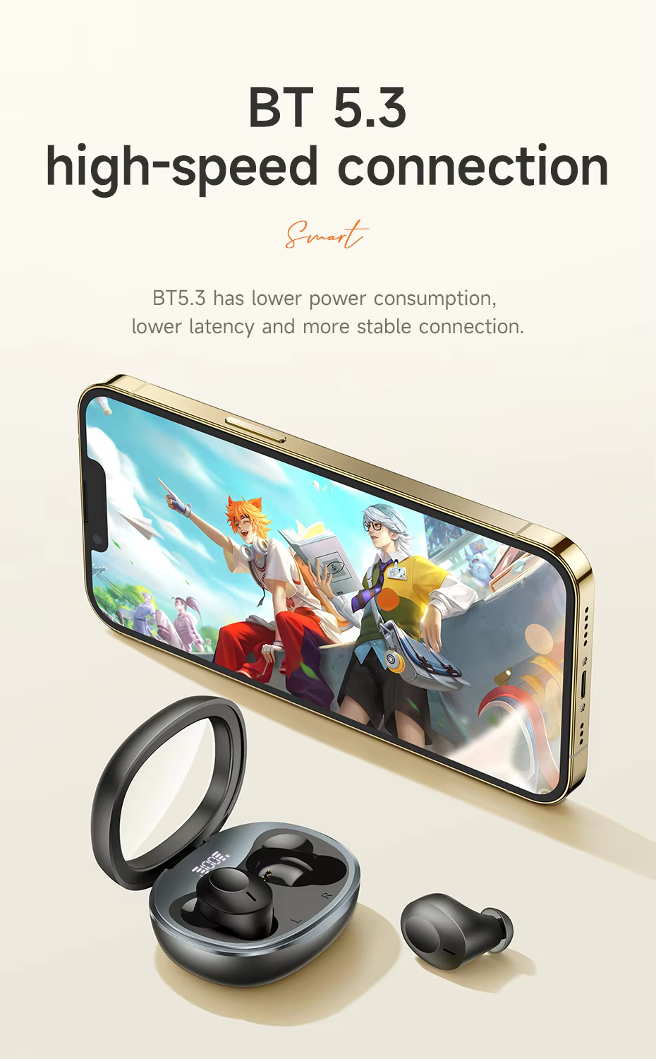 HOCO EQ3 True Wireless Earbuds