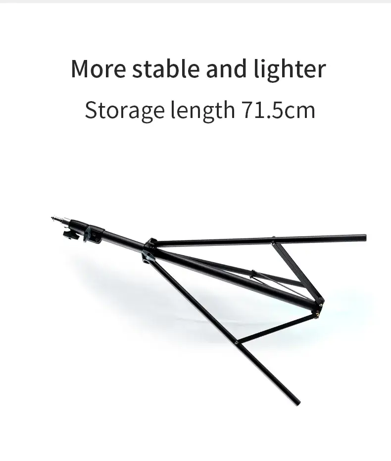 Jmary MT-75 Adjustable Photography & Video Light Stand Tripod