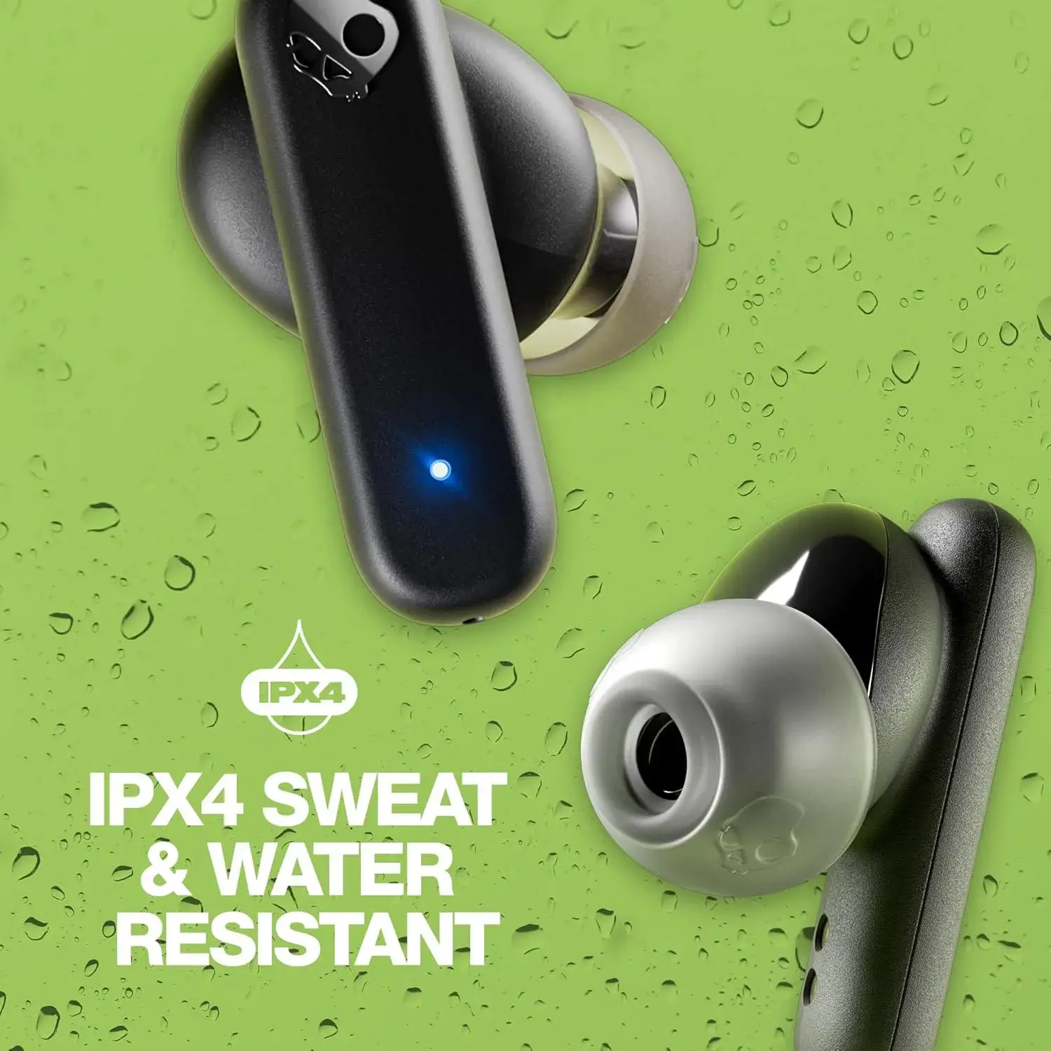 Skullcandy Smokin Buds IPX4 Waterproof In-Ear True Wireless Earbuds