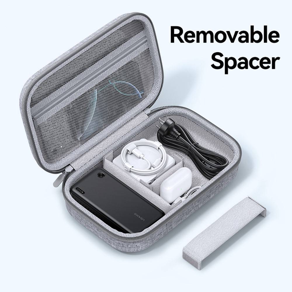 USAMS JANE05 10.6-Inch Portable Digital Accessories Storage Bag