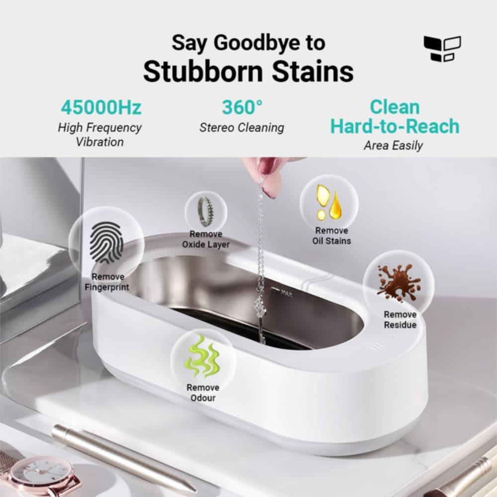 Xiaomi EraClean GA02 Ultrasonic Cleaner with 45000Hz High-Frequency Vibration Cleaning