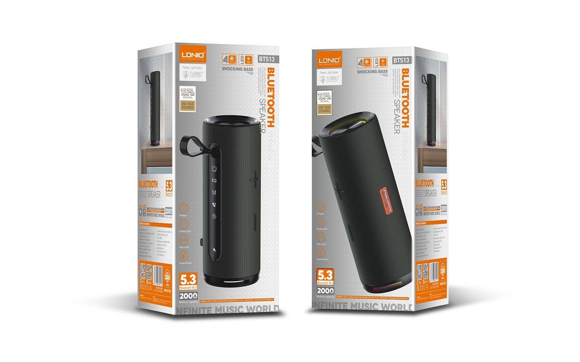 LDNIO BTS13 Mini Wireless Portable Bluetooth Hi-Fi Bass Speaker