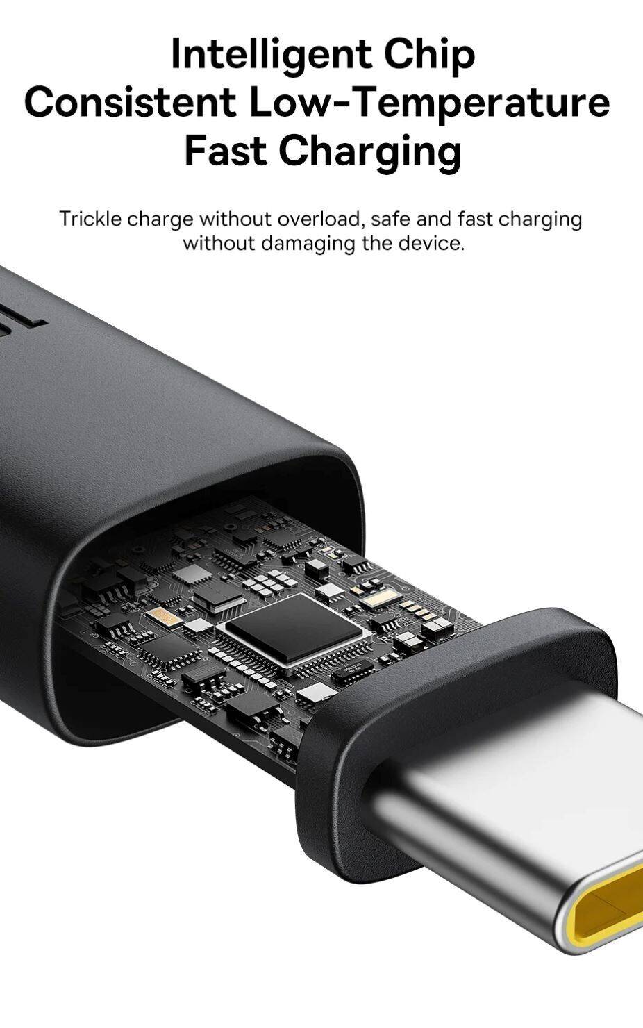 Baseus Dura Series 100W Fast Charging Data Cable USB-C to USB-C 1m