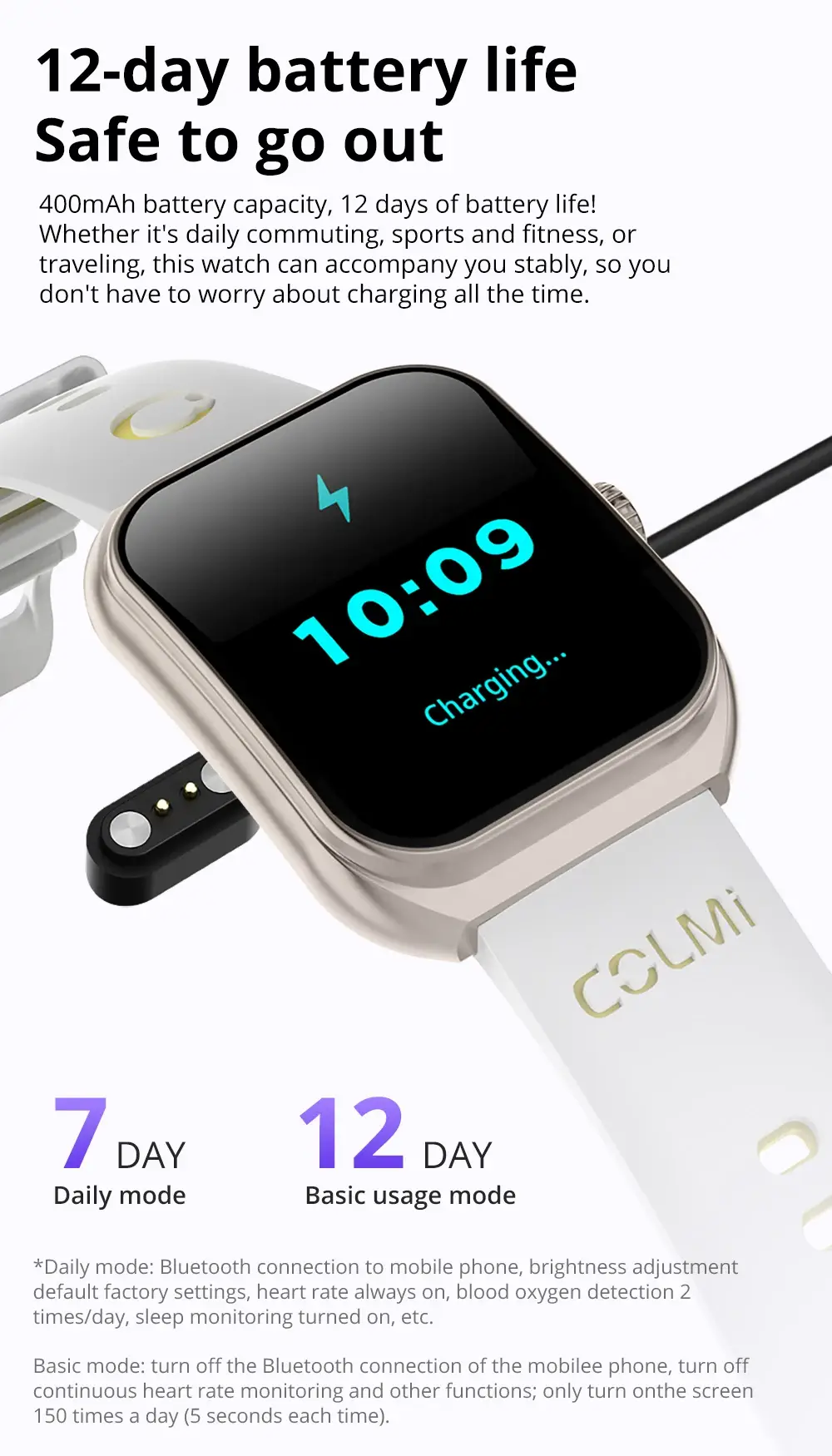 COLMI P86 AMOLED Smartwatch with Bluetooth Calling