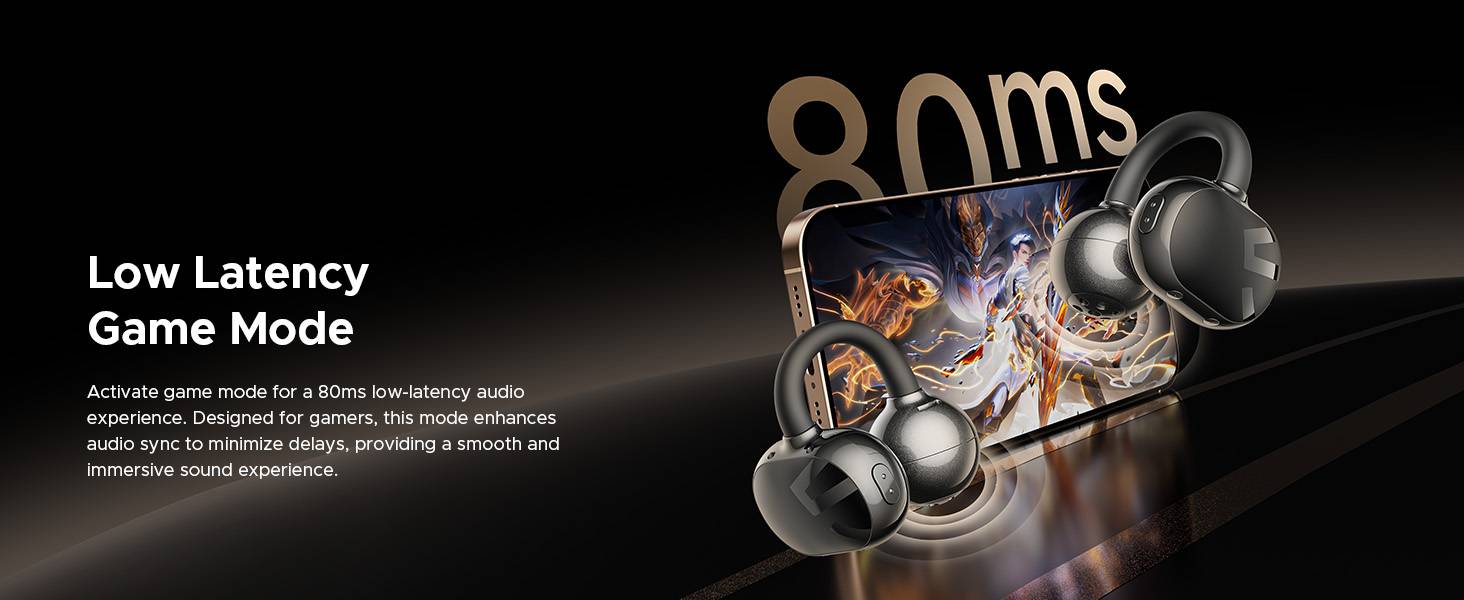 SoundPEATS POP Clip Wireless Open-Ear True Wireless Earbuds