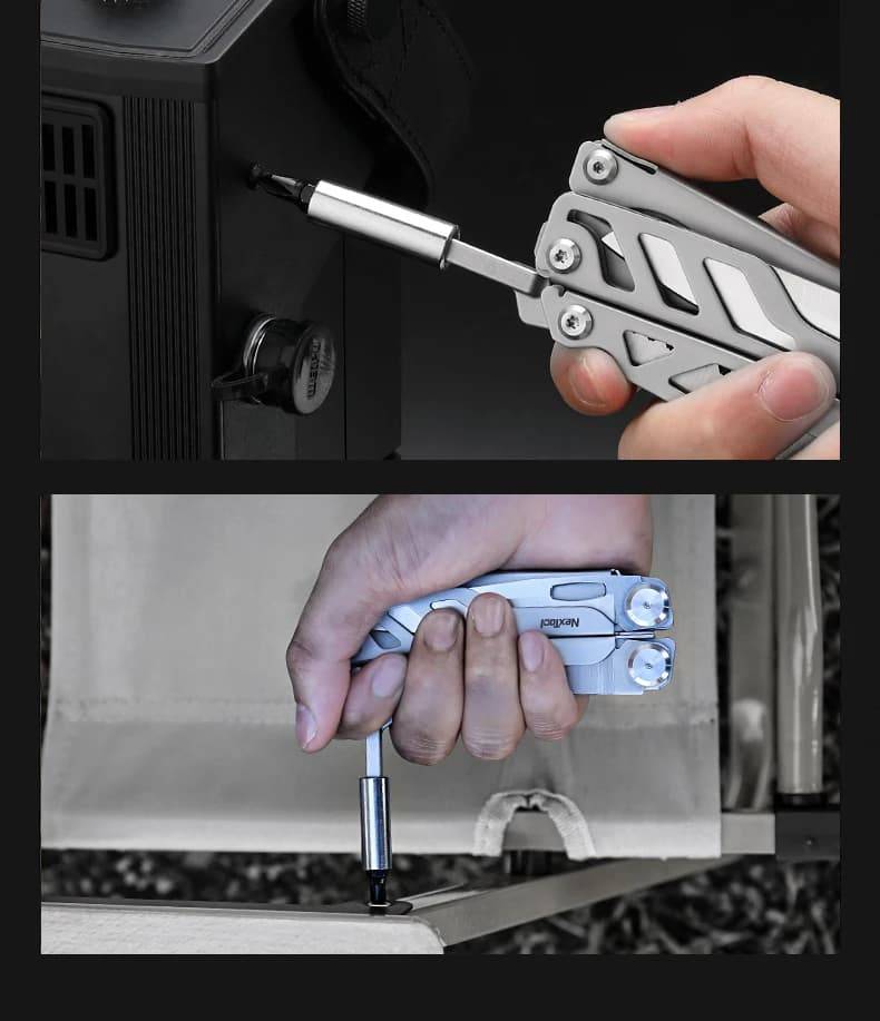 NexTool NE20310 Flagship Max 14-in-1 EDC Multi-Tool with Pliers & Folding Knife