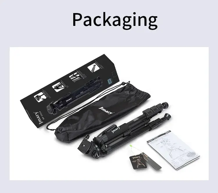 Jmary KP-2234 Professional Aluminum Alloy DSLR Camera Tripod Stand