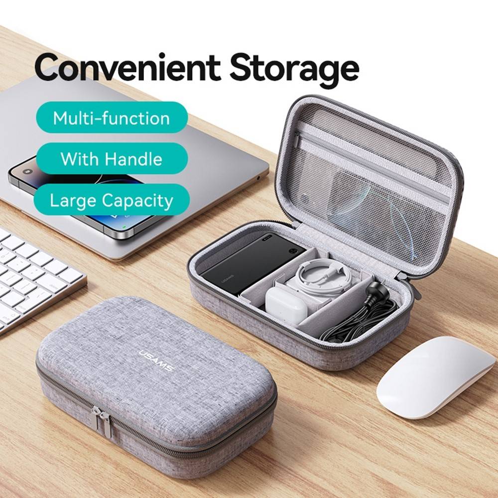 USAMS JANE05 10.6-Inch Portable Digital Accessories Storage Bag