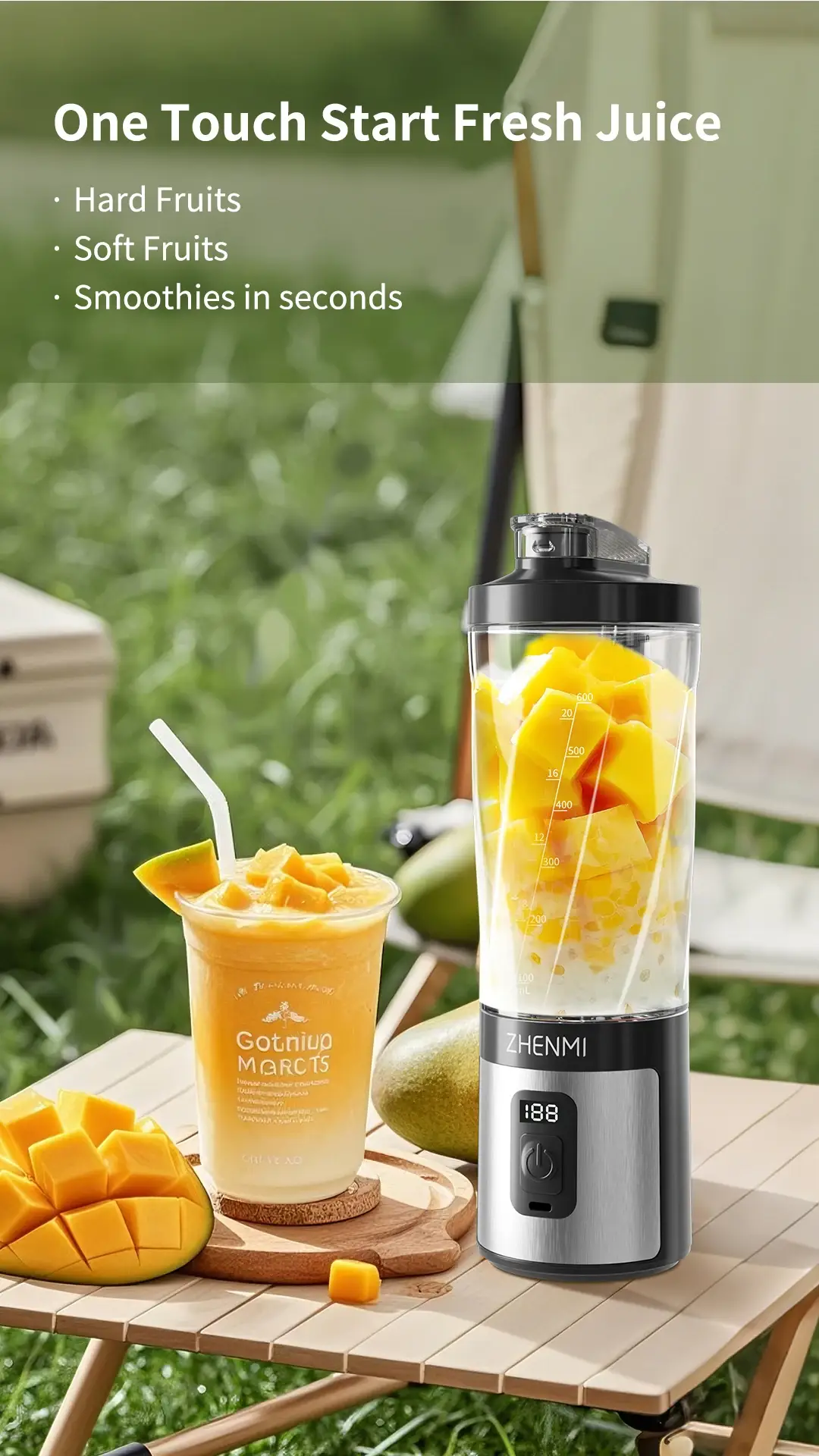 Zhenmi ZMGZ-J17 Portable Ice-Crushing Blender