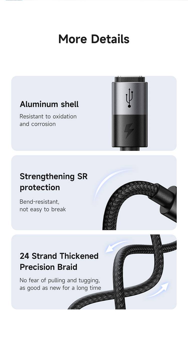McDodo CA-6700 2-in-1 Fast Charging Cable 100W USB-C to USB-C & Lightning