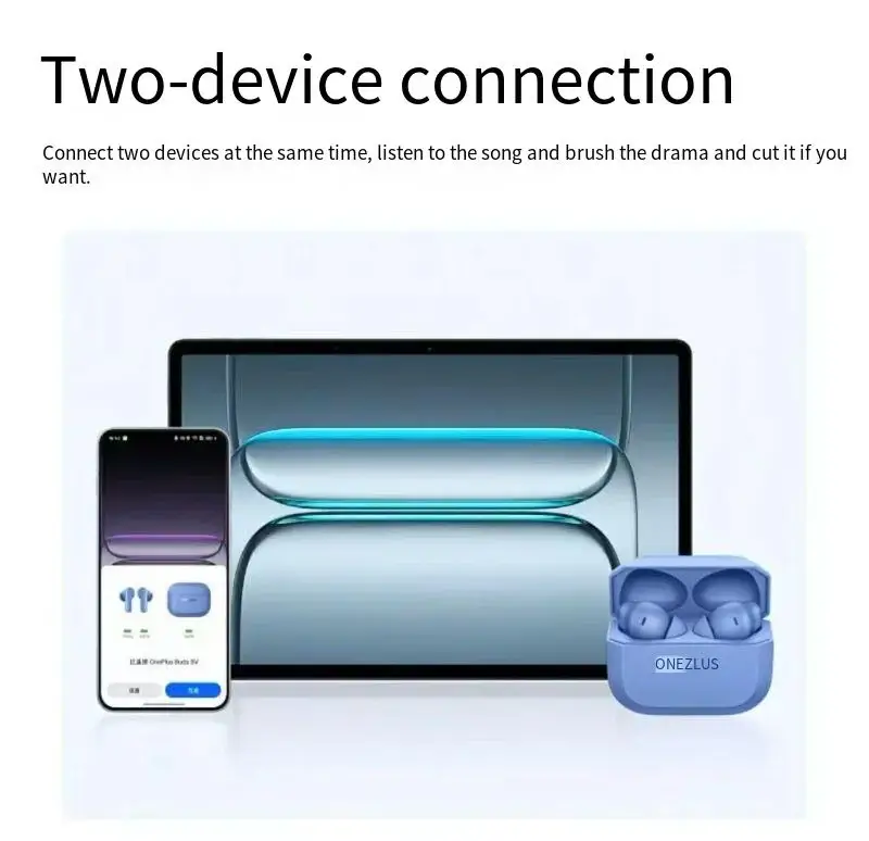 OnePlus Buds 3V 12.4mm True Wireless Earbuds with 3D Sound & AI Translation