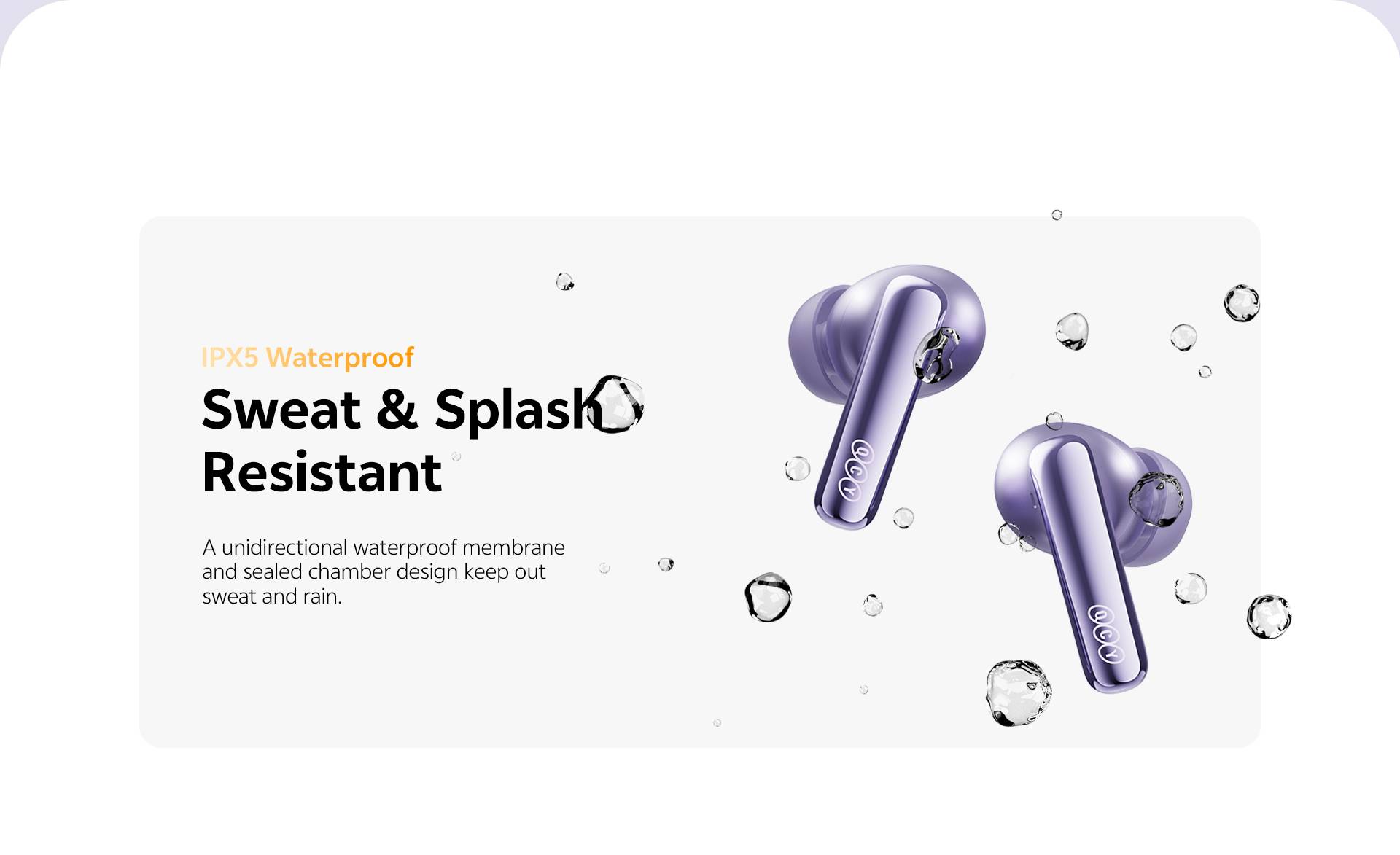 QCY MeloBuds N70 True Wireless Earbuds with 56dB Adaptive ANC & LDAC