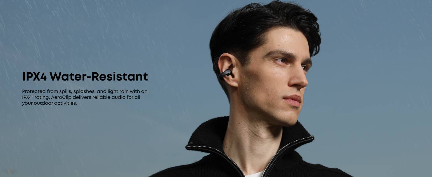 Soundcore AeroClip A3388 Open-Ear Clip-On Earbuds with AI Mics & Powerful Bass