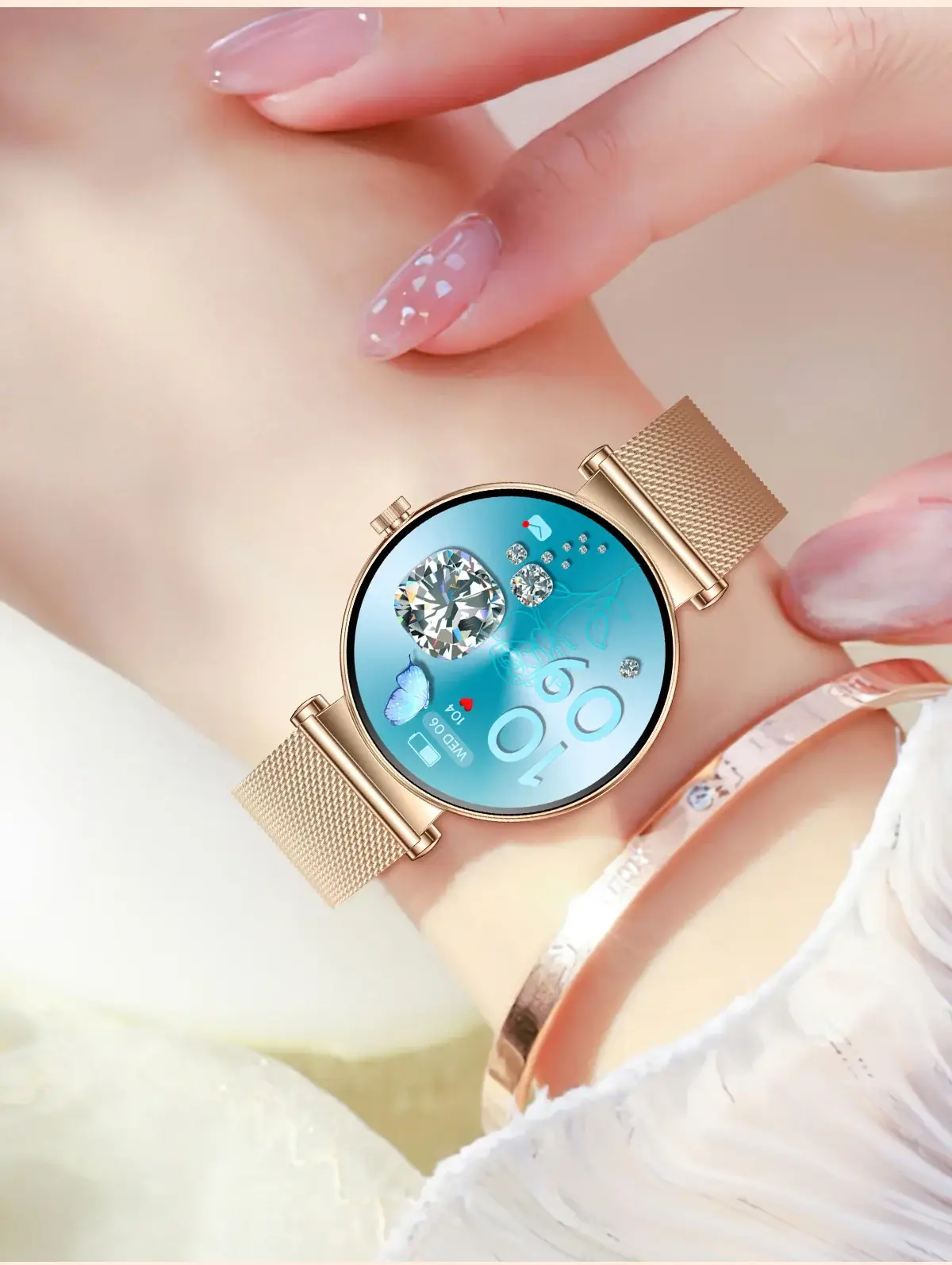 YES Opal Flex AMOLED Bluetooth Calling Smartwatch