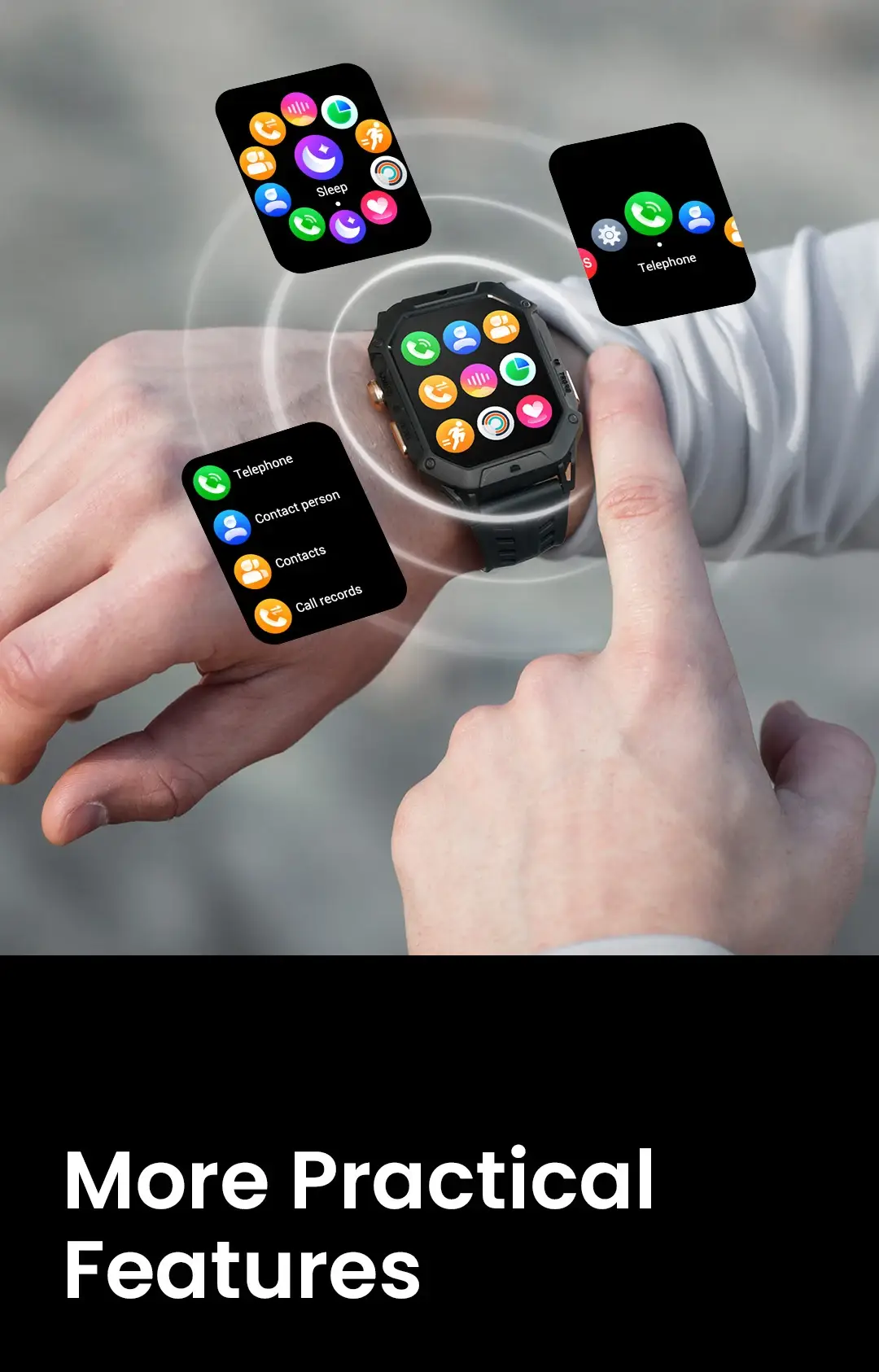 Haylou IRON N1 Bluetooth Calling Smartwatch
