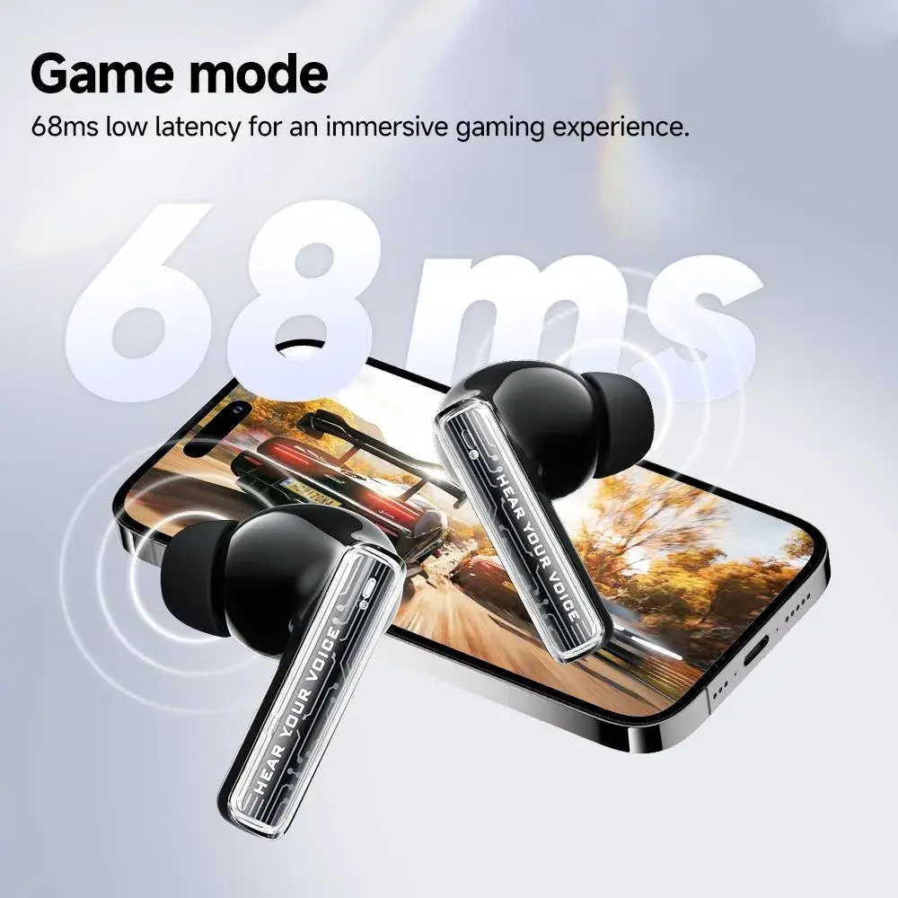 QCY MeloBuds Neo T31 Sci-Fi Aesthetic Wireless Earbuds