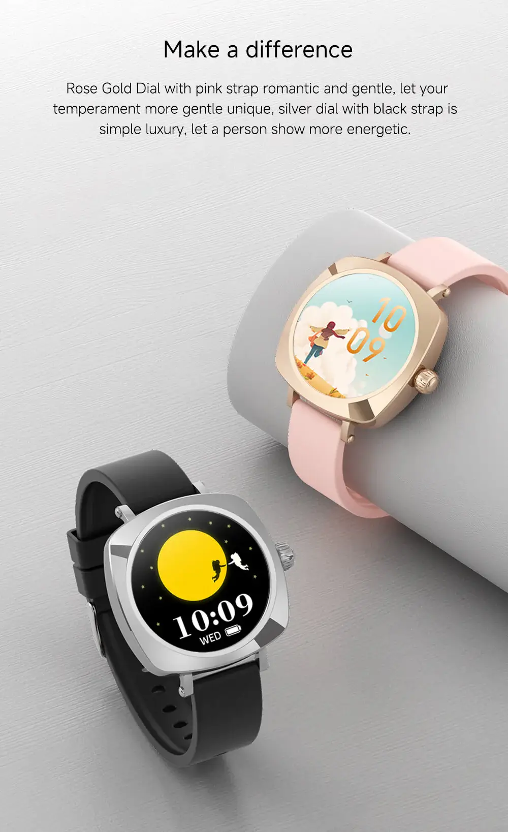 Valdus VL40 Pro Ultra-Slim AMOLED Ladies Smart Watch