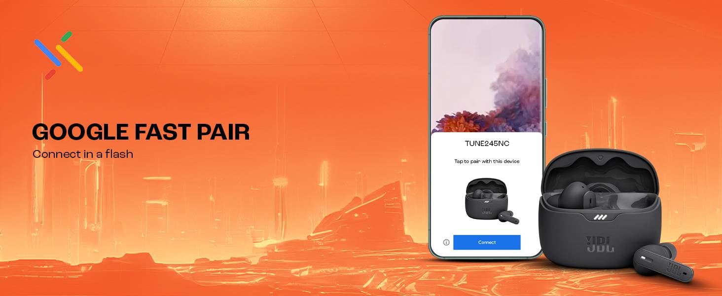 JBL Tune 245NC True Wireless In-Ear Noise-Cancelling Earbuds