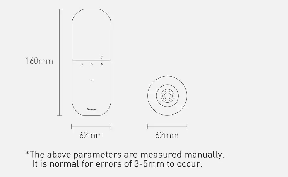 Baseus C1 Portable Handheld Vacuum Cleaner For Home & Car