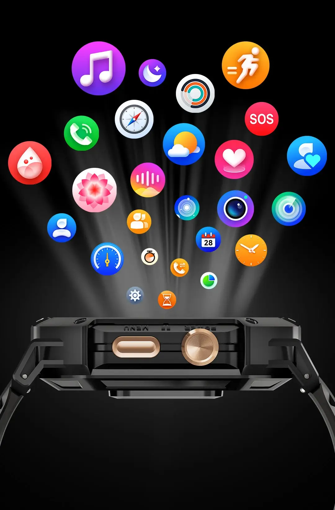 Haylou IRON N1 Bluetooth Calling Smartwatch
