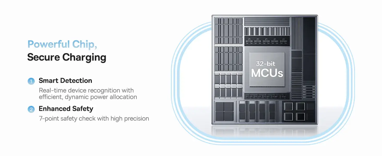 Baseus PicoGo 10000mAh 45W Portable Power Bank with Built-in USB-C Cable