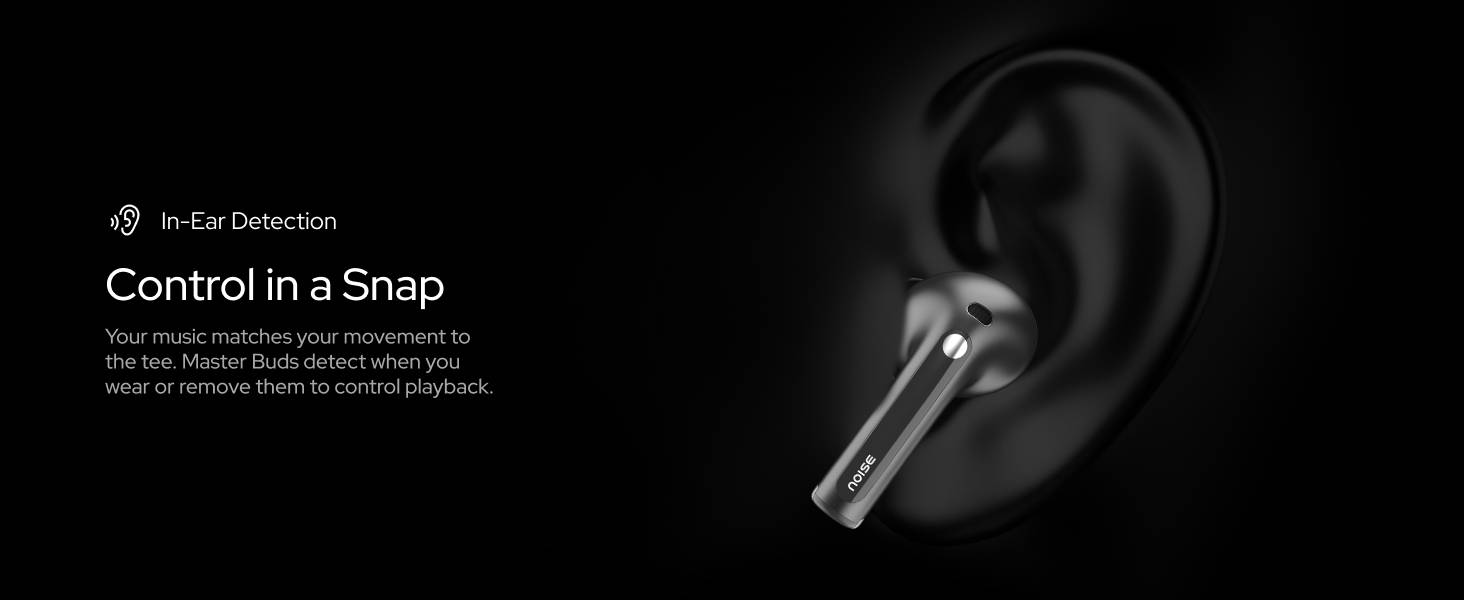 Noise Master Buds by BOSE 49dB ANC 6-Mic ENC & Spatial Audio