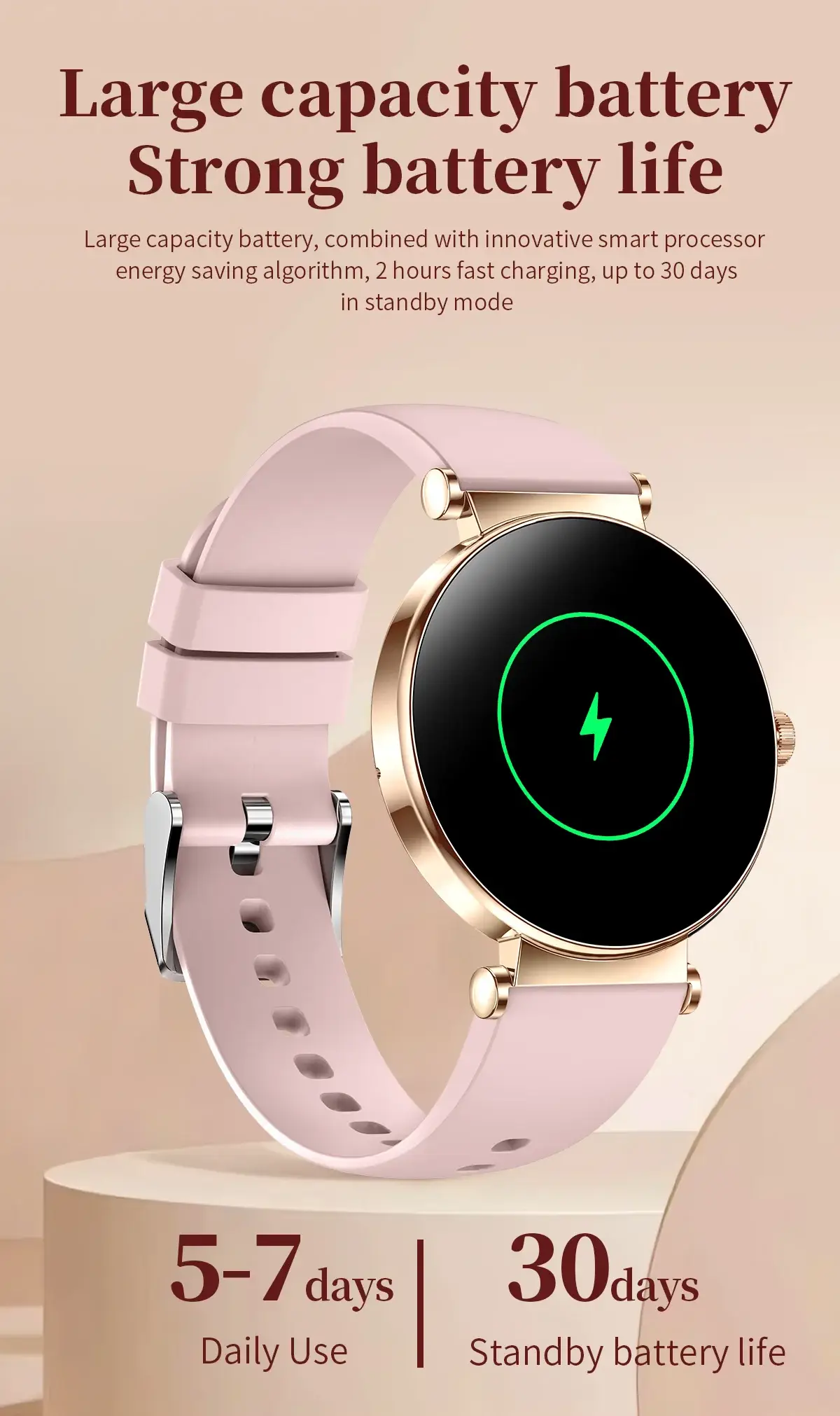 YES Opal Flex AMOLED Bluetooth Calling Smartwatch