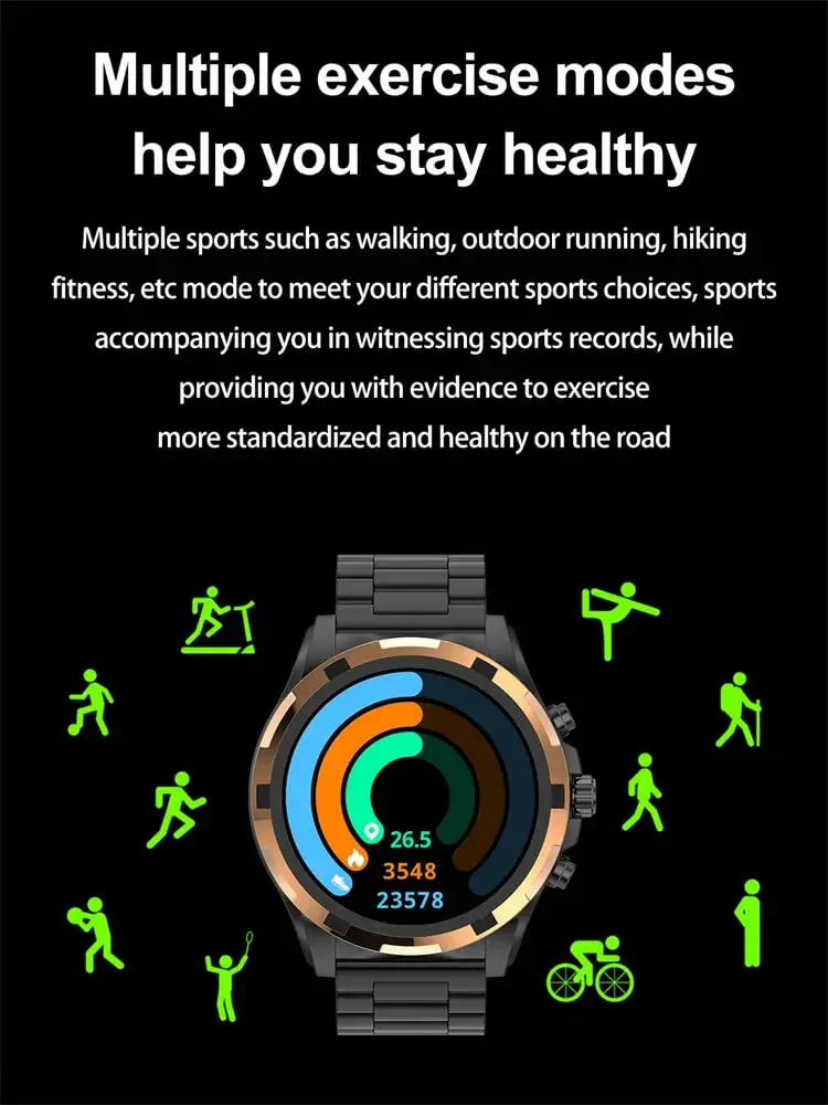 Valdus VS43 Pro AMOLED Bluetooth Calling Smartwatch