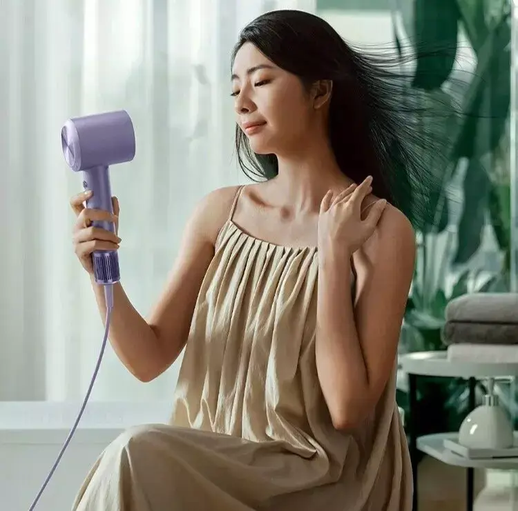  Xiaomi Mijia H701 High-Speed Water Ionic Hair Dryer 1600W Quick-Dry Hairdryer