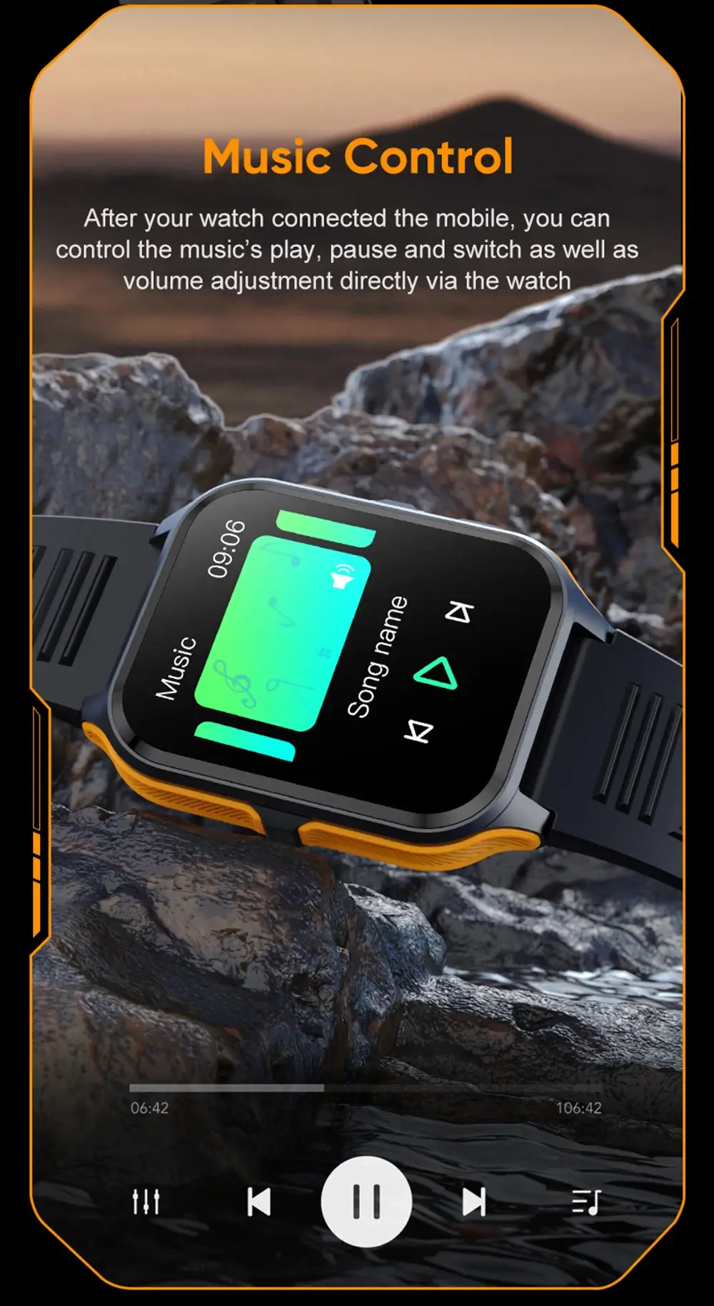 COLMI P73 Military-Grade Bluetooth Calling Smartwatch