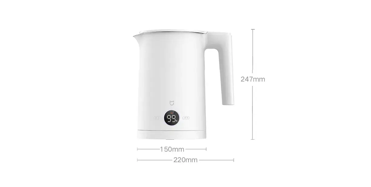 Xiaomi Mijia Electric Kettle P1 1.5L Constant Temperature Quiet Edition