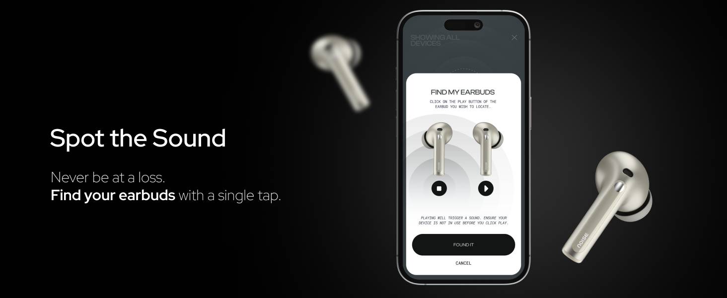 Noise Master Buds by BOSE 49dB ANC 6-Mic ENC & Spatial Audio