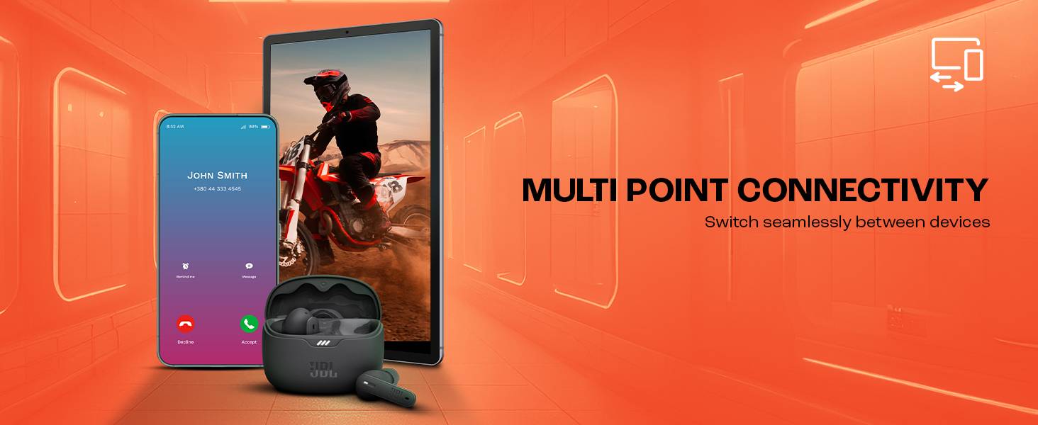 JBL Tune 245NC True Wireless In-Ear Noise-Cancelling Earbuds