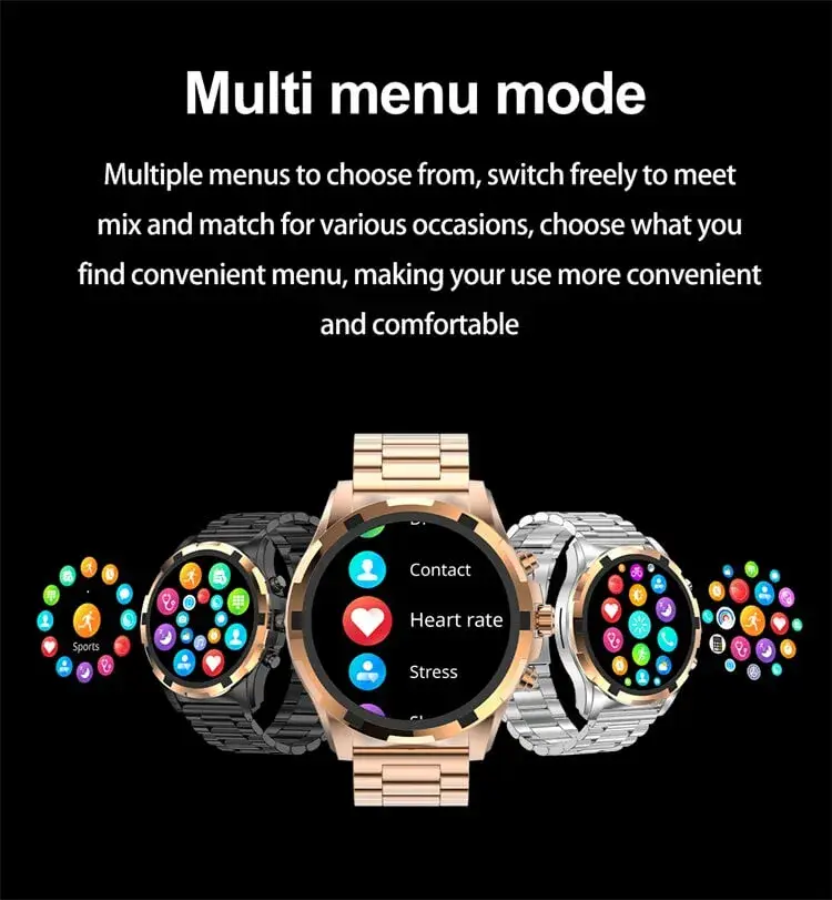 Valdus VS43 Pro AMOLED Bluetooth Calling Smartwatch