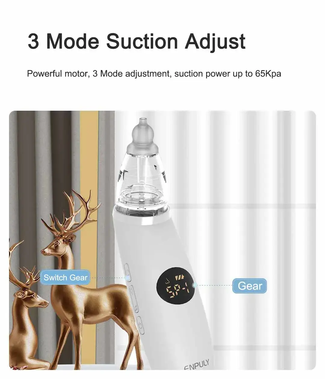 Xiaomi ENPULY N025 Electric Nasal Aspirator for Babies and Toddlers