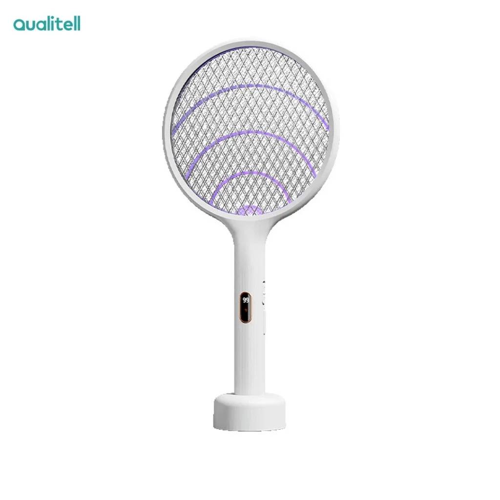 Qualitell E3 3-in-1 Electric Mosquito Swatter UV Trap Rechargeable Digital Display Qualitell E3 3-in-1 Electric Mosquito Swatter UV Trap Rechargeable Digital Display