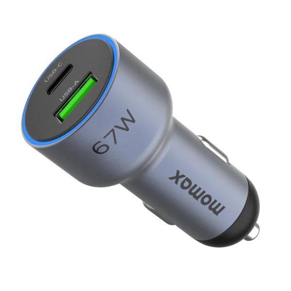 Momax UC16 MoVe 67W Dual-Port Fast Car Charger
