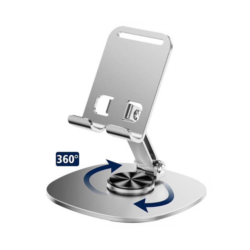 JELLICO PH33 360° Rotatable Metal Desktop Phone Holder JELLICO PH33 360° Rotatable Metal Desktop Phone Holder