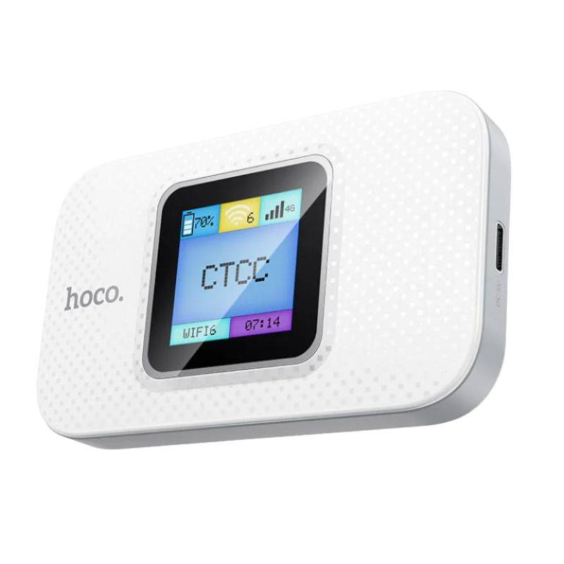 Hoco DQ12 Portable 4G Mobile WiFi Router with LED Display