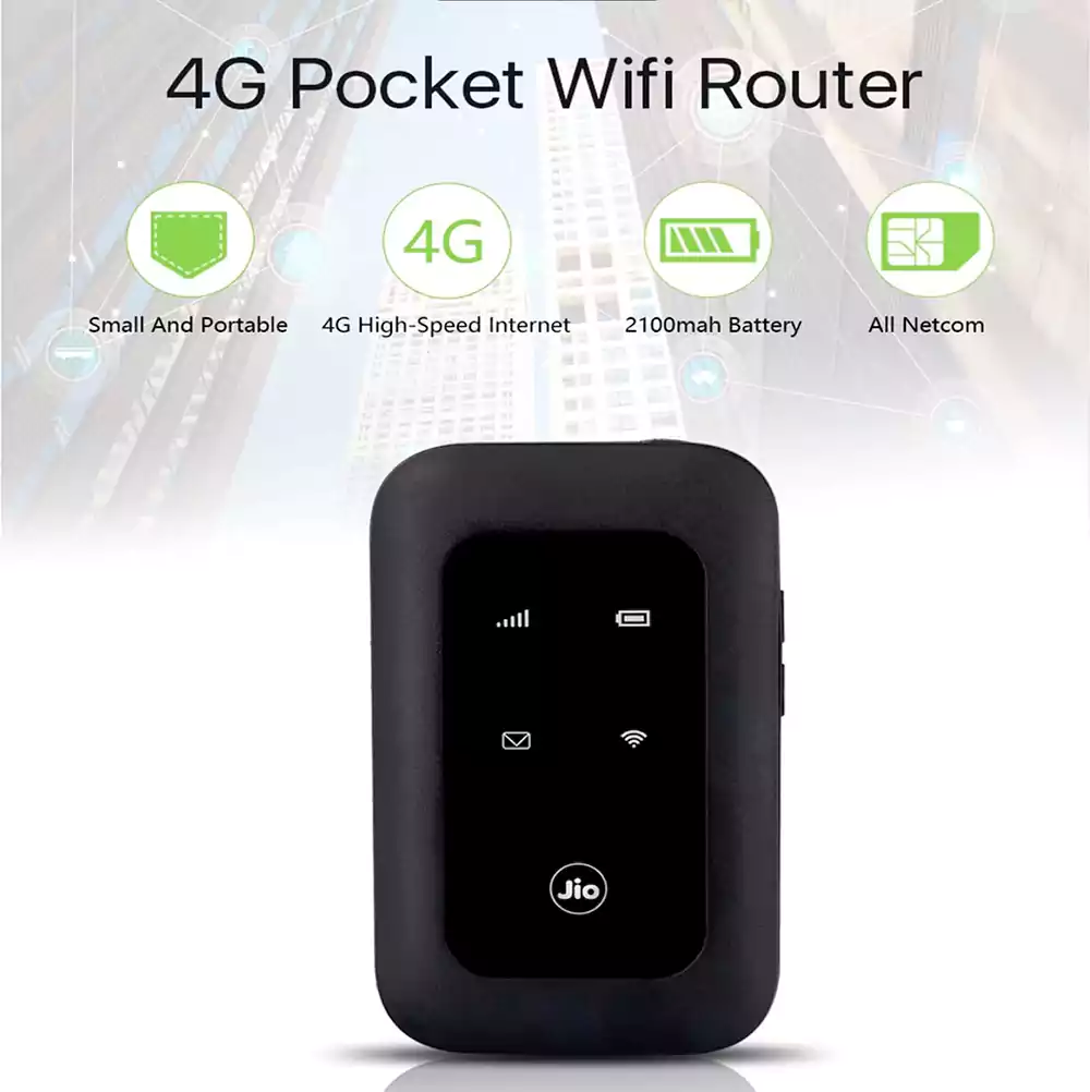 JioFi 4G Plus LTE-Advanced Portable Mobile Hotspot Router
