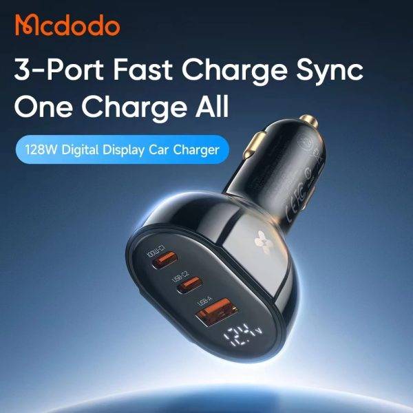 Mcdodo CC-445 128W Fast Car Charger