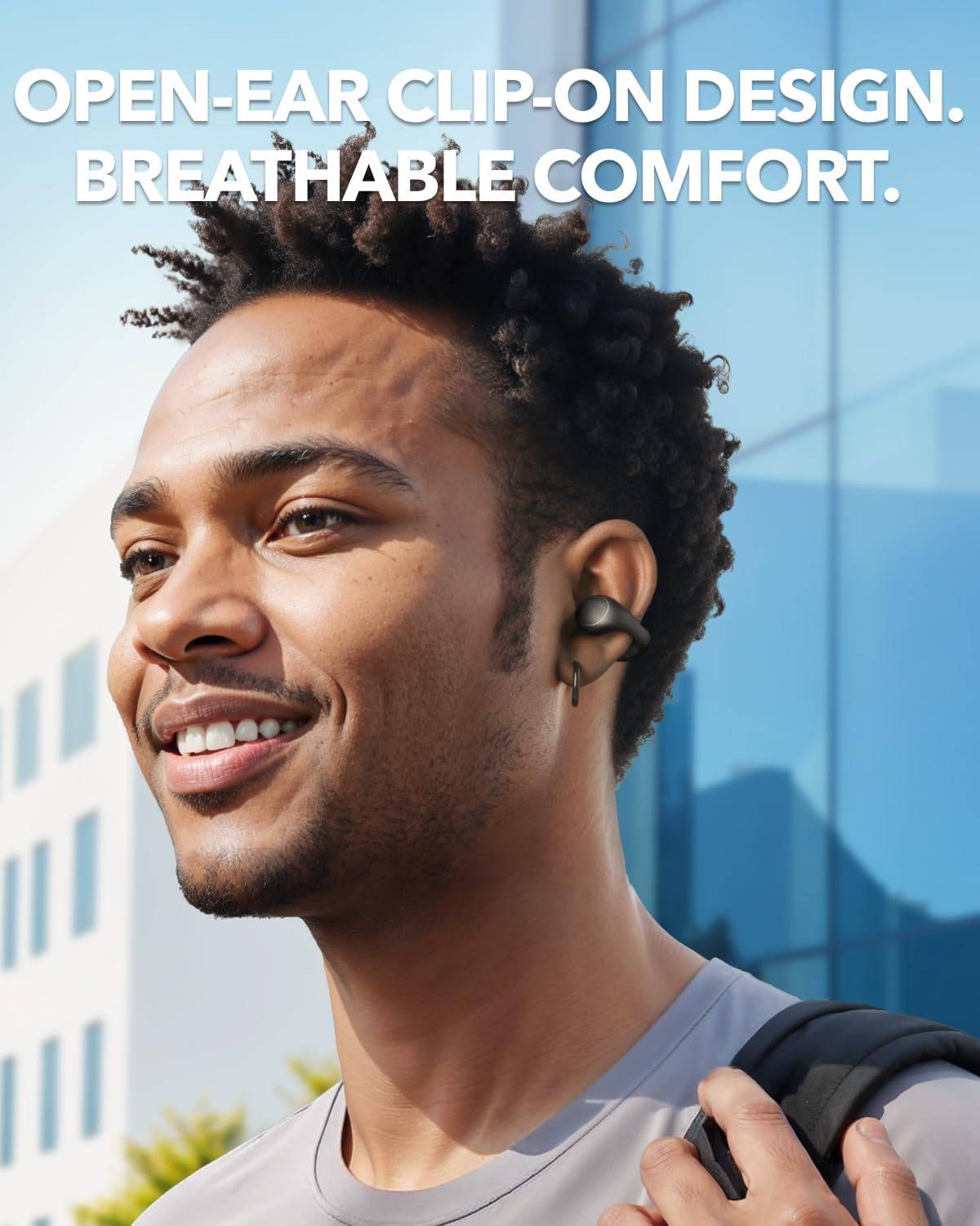 Anker Soundcore C40i Flexible And Comfortable Fit Clip-On Wireless Earbuds