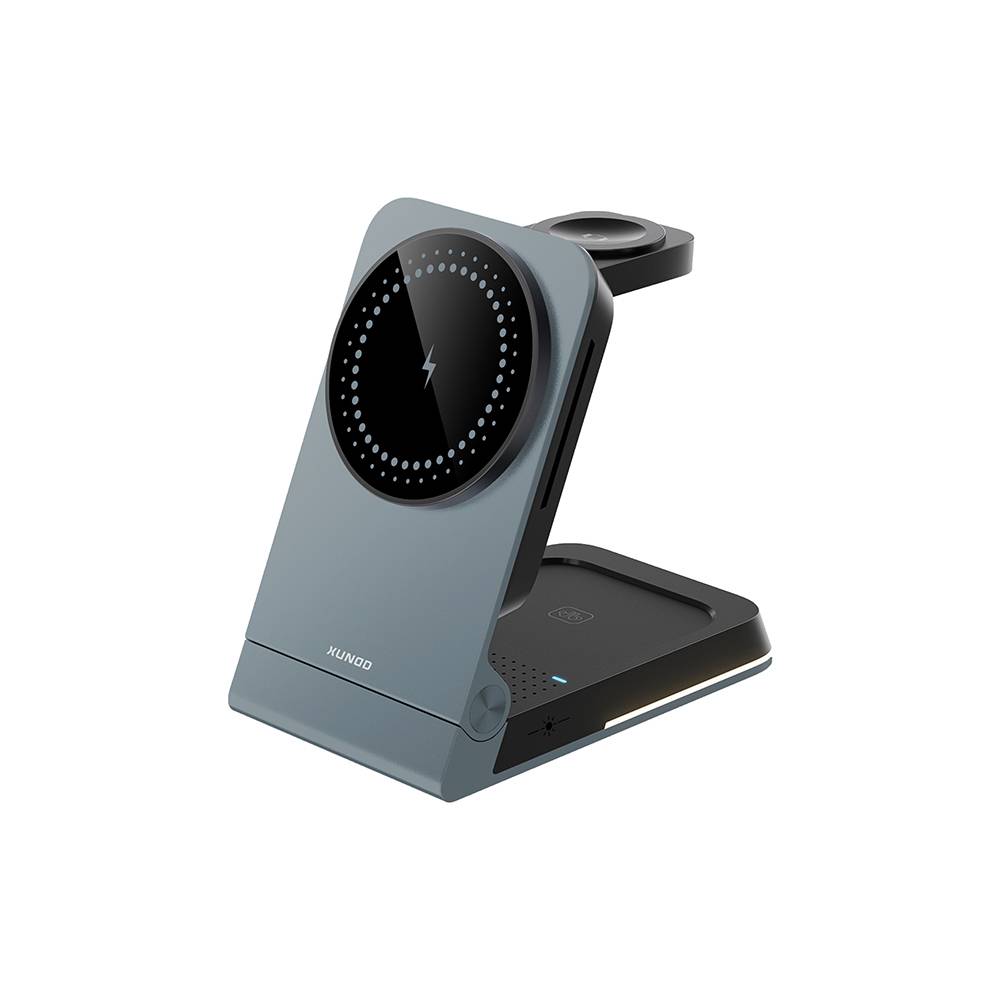 XUNDD XDCH-121 3-in-1 Magnetic 15W Wireless Charging Station